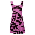 thumbnail image 4 of WILLBEST Vestidos Primavera Verano 2025 Vestido De Mujer 2025 Con Cuello Redondo, Sin Mangas, Estampado De Patchwork, Holgado Y Con Vuelo, 4 of 4