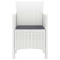 thumbnail image 5 of vidaXL Garden Chair 2 pcs White 53 x 49 x 85 cm PP, 5 of 6