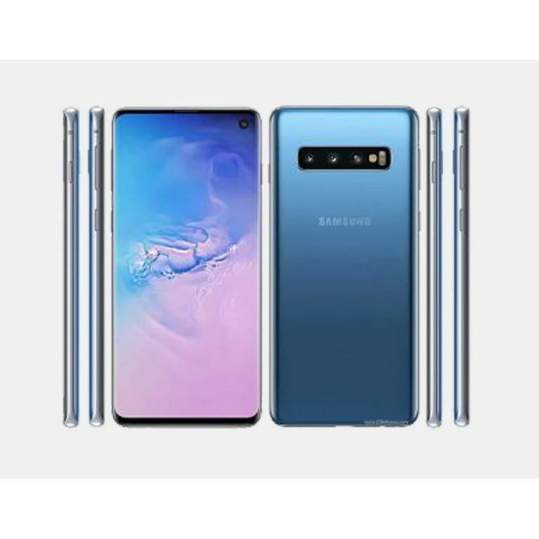 Samsung Galaxy S10 SM-G973F/DS 128GB+8GB Dual SIM GSM Unlocked - Prism Blue