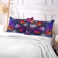 thumbnail image 5 of Abstract Colorful Snowflakes Plush Pillow Cases Standard Size Ultra Soft Warm Pillowcases with Zipper 20"x26", 5 of 9