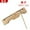 Light Yellow, variant on MRLESS Handheld Wood Block Percussion Instrument with Mallet, Light Yellow, Ideal for Latin Music, Rhythm Block for Professional and Beginner Use