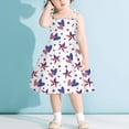 thumbnail image 2 of Qopobobo Girls Dress Girls Contrast Mesh Long Sleeve High Waist A Line Short Dress with Pockets White,12-24 Months, 2 of 4