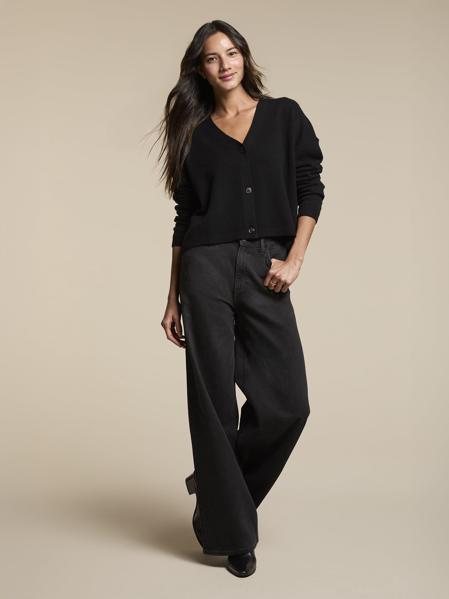 Lee® Women's Heritage A-Line Wide Leg Denim Trouser Jeans, Sizes 2-18