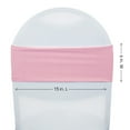 thumbnail image 3 of Your Chair Covers - 10 Pack Stretch Spandex Bands Pink, 3 of 3