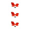 thumbnail image 3 of maskred Boîtier de Boîte de Vitesses Moyenne d'Ingénierie de Précision pour ECX 1/12 RGT RGT 136100 Performance Améliorer les Performances de la Voiture Rc.made Rouge 3Set, 3 of 6