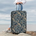 thumbnail image 5 of Cauagu Indian Paisley 2 Print Travel Luggage Cover,Travel Dust-proof Suitcase Cover Softside Suitcase Protector for 18-32inch,Not Included Suitcase, 5 of 8