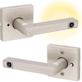 thumbnail image 1 of Poignée de Porte Mate Réversible Levier d'Intimité Poignées de Porte Intérieures pour Portes de Chambre et de Salle de Bain Serrure de Porte de Salle de Bain/chambre Sans Clé Déco Maison Moderne, 1 of 11