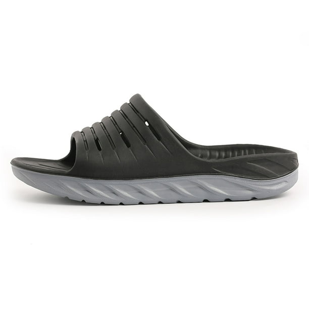 Sandalias de recuperación para mujer Zapatillas con punta abierta Cómodas antideslizantes para aliviar el estrés
