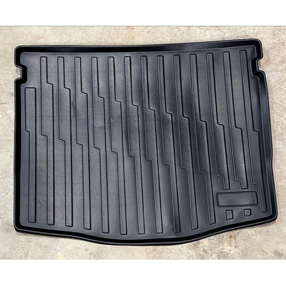 EACCESSORIES EA Cargo Liner – Trunk Mat for Ford Escape 2020-2024 – Weather-Resistant Trunk Mats for Cars with Raised Lip–Non-Slip Car Trunk Mat Tray Pad Boot–Laser Pre-Cut Design