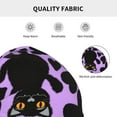 thumbnail image 5 of Xecao Cartoon Black Cats Print Knit Hat,Winter Beanie for Men Women, Beanie Soft Warm Ski Stocking Cuffed Cap, 5 of 7