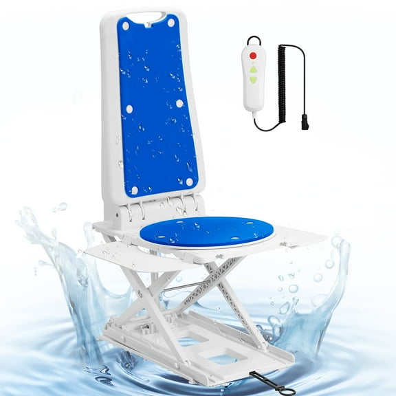 QEASET Ultra Quiet Bath Lift, Blue