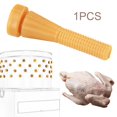 thumbnail image 4 of Removedor de plumas de aves de corral pequeñas, desplume de s, palo de depilación de aves de corral Amarillo, 4 of 8