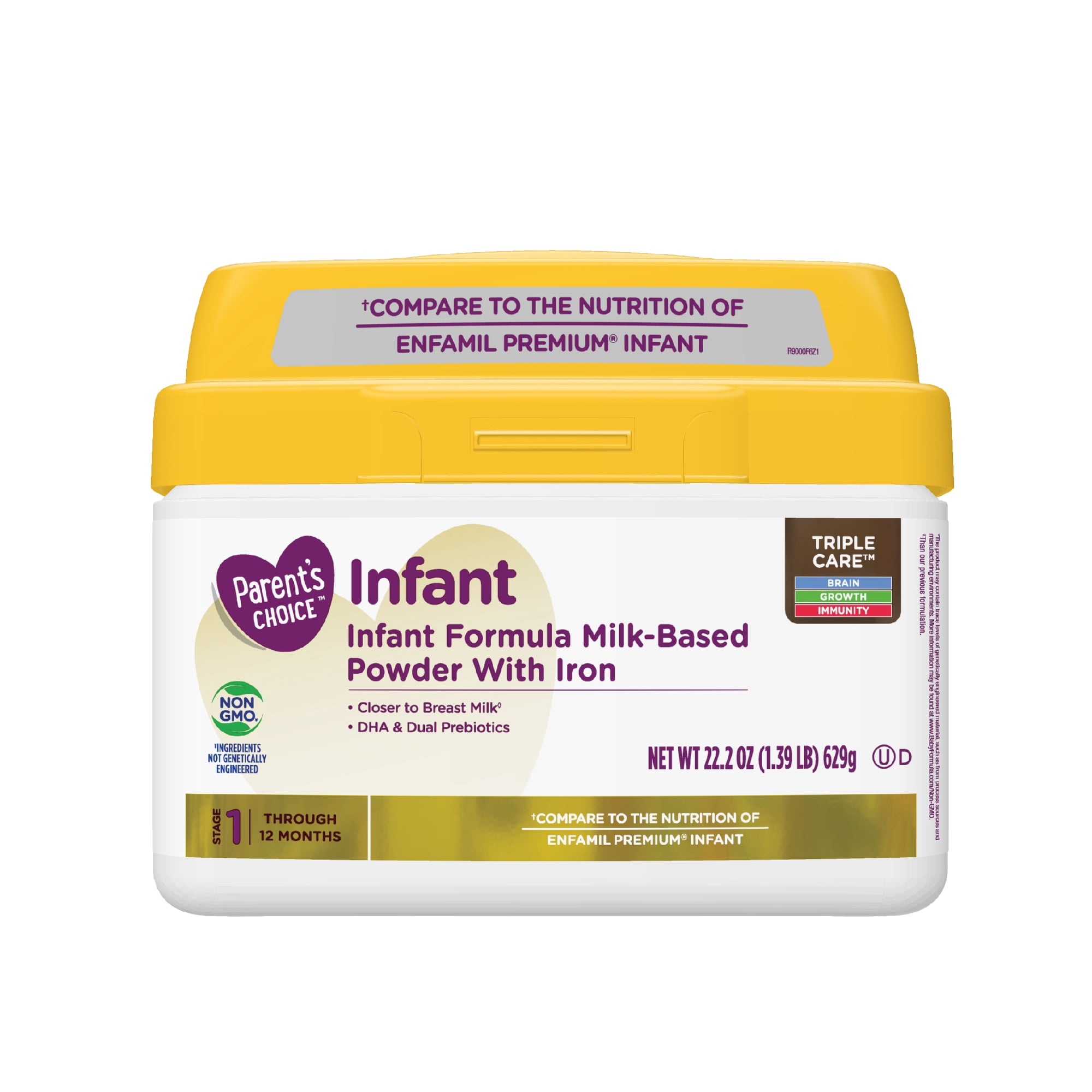 Parent's Choice Infant Baby Formula Powder with Iron, 22.2 oz
