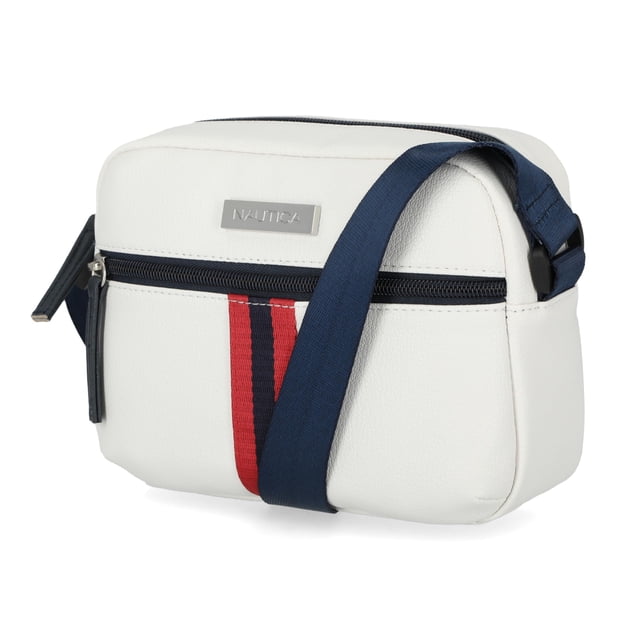 Bandolera Nautica Candid Camera Bowline White para mujer