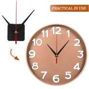 NICEXMAS 2Pcs Home Clock Movement Accessory Black ABS Material with Precise Time and Easy Installation