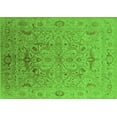 thumbnail image 1 of Ahgly Company Indoor Rectangle Oriental Green Industrial Area Rugs, 4' x 6', 1 of 4