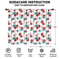 thumbnail image 2 of Pioneer Flower Floral Print Pattern Insulated Teens Curtains Set Of 2, Bedroom Essentials, Toddler Room Decor 52"x84", 2 of 5