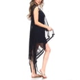 thumbnail image 4 of Fashionazzle Women's Casual Sleeveless Lace Cardigan Beach Wear Cover-up-Vest, 4 of 28