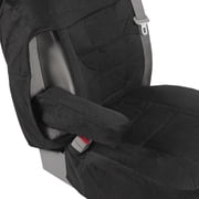 BDK Pickup Truck Seat Covers with Arm Rest and Built in Seat Belt, Encore