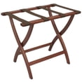 thumbnail image 4 of Wooden Mallet Deluxe Straight Leg Luggage Rack , Black, 4 of 7