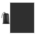 thumbnail image 4 of jinwen Beach Blanket Camping Blanket Picnic Mat Waterproof Sandproof Foldable Beach Mat Black, 4 of 9