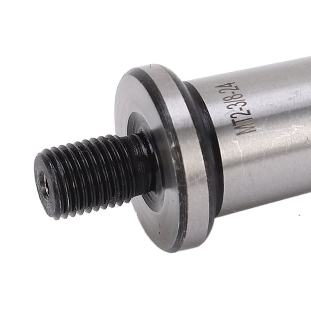 Drill Chuck Arbor, Quenching And Blackening Treatment 5/8in Thread Hardened Morse Taper Adapter For Pneumatic Tools