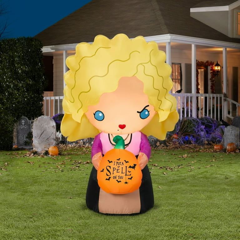 Retailer Hocus-pocus :Sara Sanderson inflatable Halloween yard decoration