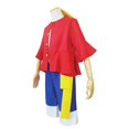 thumbnail image 3 of Mono de una pieza D. Disfraz de Luffy, sombreros de paja de pirata, trajes de pirata, Manga de Anime japonés, conjunto de disfraces de Halloween para adultos, 3 of 5