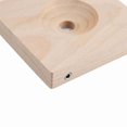 thumbnail image 1 of Storm Storm Glass Drop Shaped Storm Bottle Estación Meteorológica De Escritorio Predictor Con Base De Madera LED M, 1 of 7