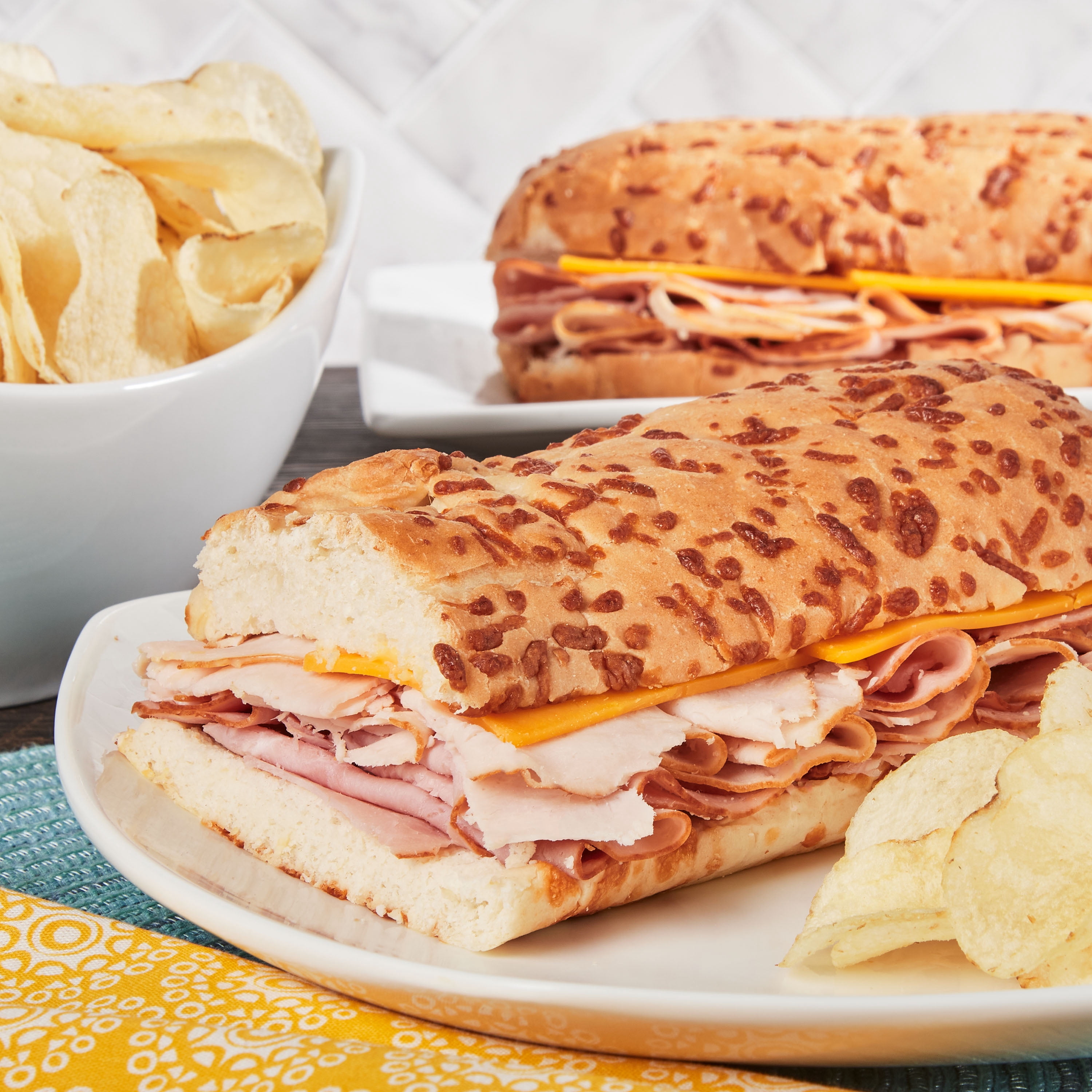MKS ALL AMERICAN MAP SUB SANDWICH HALF 8.1OZ
