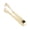 Gold Plated, variant on Rupoun 6.3 Inch Stainless Steel Ice Tongs Sugar Food Tweezers for Home Kitchen Bar Mirror Finish Thicken Anti-Slip Grip Serving Utensil for Tea Party Coffee Barbecue
