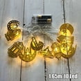 thumbnail image 1 of 1.65M LED Eid Mubarak Ramadan String Lights Ornament Muslim Islamic Home Decor, 1 of 5