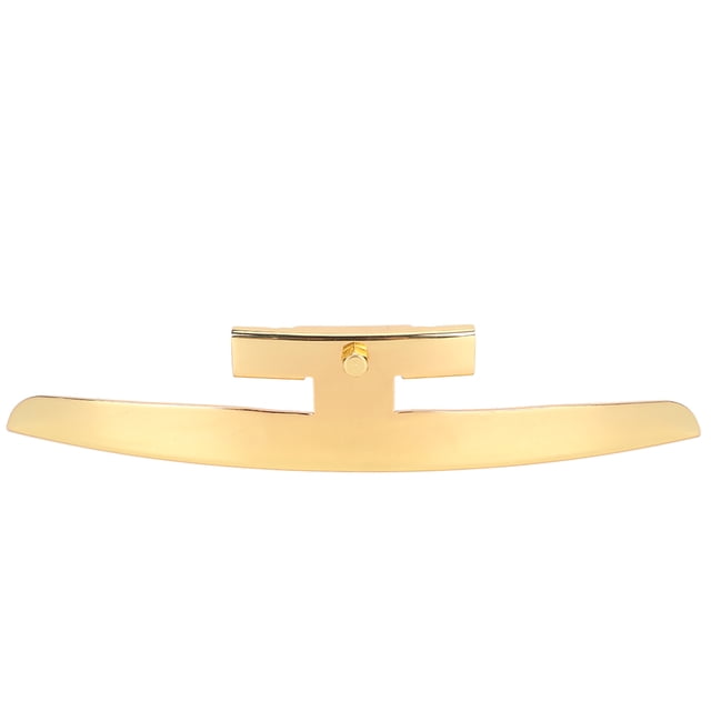 Banjo Armrest Musical Instrument Accessories Single-Leg Polished Zinc Alloy Gold with Screws