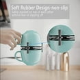 thumbnail image 4 of Mug Holder, Coffee Mug Organizer, Stackable Mug Organizer for Cabinet, Coffee Cup Holder Storage for Cupboard, Expandable Stackable Gadget for Tea Cup and Coffee Mugs (2Pack, Blue), 4 of 9