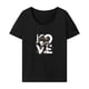 thumbnail image 1 of Camiseta para mujer, camiseta básica transpirable de verano para viajes de vacaciones, regalo para mujer M, 1 of 7
