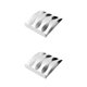 thumbnail image 4 of Matsuzay Soporte autoadhesivo para cepillos de 2/3 Soporte de montaje en pared Organizador de acero inoxidable Type1 NO1, 4 of 6