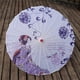 thumbnail image 5 of Advancent Paraguas de tela de seda, estilo chino tradicional, papel al óleo, danza clásica femenina, sombrilla decorativa, disfraz, accesorios de Paraguas de lluvia Tipo 15 Advancent HA073075-06, 5 of 6