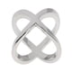 thumbnail image 4 of Clips de Bufanda de Gasa de Seda Perfecl Plata S Tamaño 30x20 mm, 4 of 6