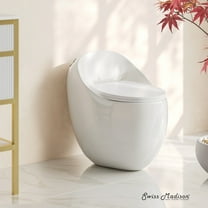 Plaisir II One-Piece Round Toilet Top Flush 1.28 GPF