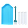 thumbnail image 3 of AMLESO Diamond Craft Tray Beading Plate Rhinestones Plate Diamond Craft Accessories Blue, 3 of 8