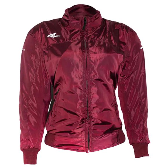 Chaqueta Chamarra Protectora Moto Bomber Talla S Roja