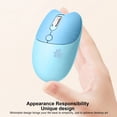 thumbnail image 6 of Holloyiver Cute Mini Wireless Mouse, Rechargeable Cat Shape Bluetooth Mouse, Portable USB Optical 2.4G Wireless Bluetooth Two Mode Computer Mice with 1600 Adjustable DPI for Laptop PC, 6 of 8