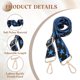 thumbnail image 3 of Uxcell Purse Straps Replacement Crossbody, 51 Inch Wide Shoulder Bag Strap Adjustable Canvas Straps for Handbag Wallet Clutch Crossbody Bags, Star Strip, 3 of 6