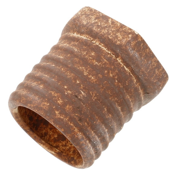 OUNONA  Decorative Flower Pots Outdoor Vases for Flowers Light Brown