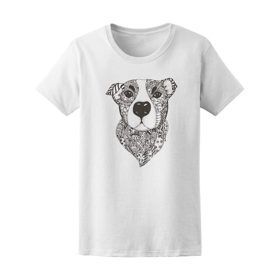 Zendala Dog Ethnic Floral Tee Women's -Image by Shutterstock
