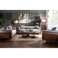 thumbnail image 5 of ACME Pelton Fabric Loose Back Chair with 1 Pillow in Walnut, 5 of 5