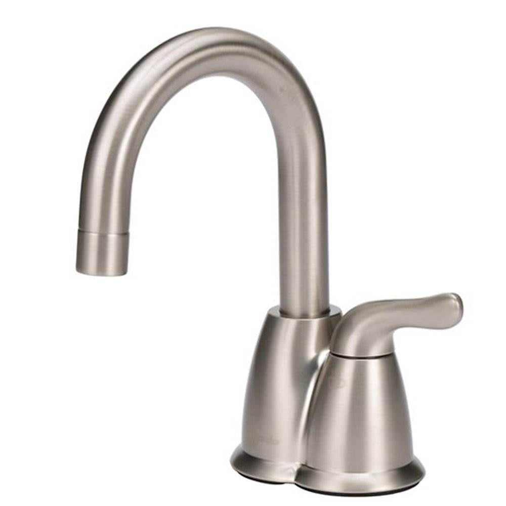 InSinkErator Invite HOT150 Series Instant Hot Water Dispenser Tank with 1-Handle 6.25 in. Faucet in Satin Nickel