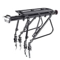 thumbnail image 1 of bedienty Alloy Mountain Bike Rear Luggage Rack Shelf Height Bracket Rod Adjustable Heavy Reflective Duty Dual for 24-29inch Bicycle, 1 of 6