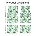 thumbnail image 3 of Uemuo Car Floor Mats - Cactus Plants1 Pattern Carpet Floor Mats for Cars, Auto Accessories Front & Rear Car Floor Foot Mat Sets of 4 Pieces, 3 of 6
