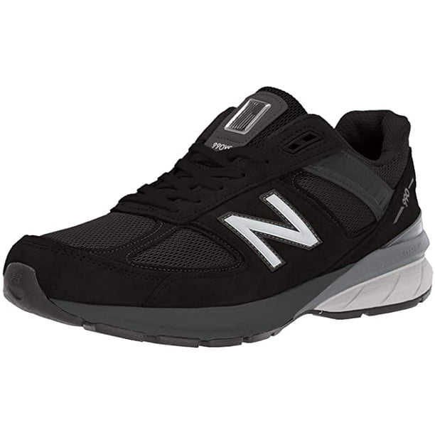 New Balance M990BK5: Men's 990BK5 Black/Silver Sneaker